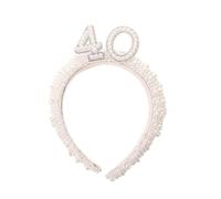 UKCOCO Fake Pearl Headband with Versatile Occasion Design 40th Birthday for Women Elegant Comfortable Wear for Tea Parties and Bridal Headband Accessories
