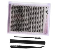 UKCOCO False Eyelashes Individual Eyelashes Cluster Lashes Kit for Home Lash Extension Kit Uses