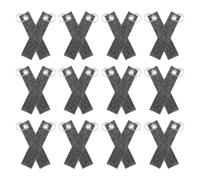 UKCOCO Felt Keychain Blanks Creative Felt Key Hanging Chain 100pcs DIY for Craft Making with Metal Ring Versatile Use for Handmade Keyrings and Everyday Purse or Backpack Charms