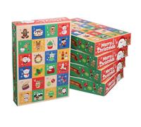 UKCOCO Fill Your Own Advent Calendar: 15pcs 2025 24-days Countdown Boxes Christmas Cardboard Number Boxes Advent Calendar Box Empty for Yourself,Friends,Family