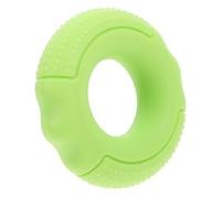 UKCOCO Finger Grip Strengthener 30lb Hand Gripper with Raised Massage Dots, Silicone Wrist and Finger Exerciser for Strength Training and Stress Relief, Light Green for Sports Therapy