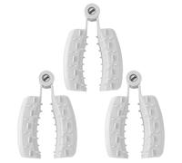 UKCOCO Finger Safety Guards 3Pcs Plastic Thumb Protectors for Chef Use Vegetable Cutting Ergonomic Design