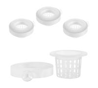 UKCOCO Floating Aquarium Plant Holder 4pcs with Suction Cups for Fish Tanks