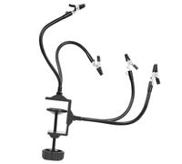 UKCOCO Four-Claw Multi-Function Welding Station with Aluminium Alloy Construction, Anti-Slip and Nut Lock Features, for Aircraft Accessories and Welding Rework on Computer Desks