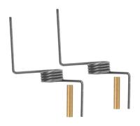 UKCOCO French Door Refrigerator Replacement Torsion Springs with Copper Tubes and 1.2Mm Wire Diameter Set of 2 Robust Mechanical Support for Fridge Divider in Kitchen Environment