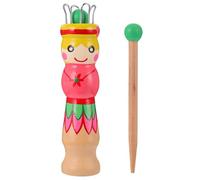 UKCOCO French Knitting Doll Kit: Wooden First Knitting Spool Knitter for Kids Adults Beginners - Laminated Wood Dolly Spool with Needle for Making Decorations Craft Hair Accessories Bracelets