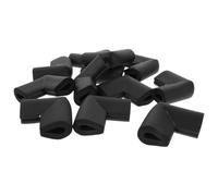 UKCOCO Furniture Corner Guards 6X6X1 Inch Foam Corner Protectors 20 Pack with Adhesive for Table Edges and Glass Frames Moving Protection