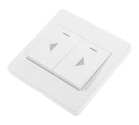 UKCOCO Garage Door Push Button Switch 2-Button ABS Wall Mounted with Universal Replacement Panel for Residential and Commercial Use
