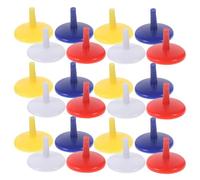 UKCOCO Golf Ball Markers 150Pcs 18Mm Plastic Set for Precise Putting Practice and Competitive Matchplay Use