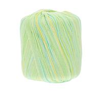 UKCOCO Gradient Cotton Yarn 48# Blue-Green Lace Thread for Crochet Knitting DIY Crafts, Soft Cotton Cord for Handmade Weaving and Crochet Projects in Home Sewing