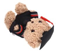 UKCOCO Graduation Plush Bear with Doctor Hat Adorable Stuffed for Graduation Decoration Soft and Comfortable Material Memorable for Graduates Versatile Use as Pillow Prop