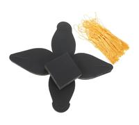 UKCOCO Graduation Time Black Cap-shaped Candy Boxes 50pcs with Flat Bottom and Easy Carry Creative Paper Graduation Favour Boxes and Receptions Bulk Party Candy Holder