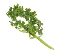 UKCOCO Green Shamrock Headband Crown for Women St Patricks Day Headpiece Fairy Accessory Irish Clover Floral Garland