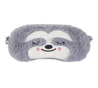 UKCOCO Grey Monkey Plush Sleep Mask Soft Satin Cotton Material and Adults Comfortable Eye Cover to Block Light and Help Fall Asleep, for Daily Use and Naps