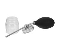 UKCOCO Hair Building Fiber and Root Coverage for Hair Thickening Spray Applicator with Uniform Fiber Dispersion Silicone and Glass Sprayer Suitable for Front Hairline Use with Hairline