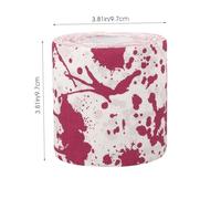 UKCOCO Halloween Bloodstain Toilet Paper Roll Decorative Colored Bathroom Tissue for Haunted House Horror Theme Party Supplies Lightweight Practical Halloween Party Favor