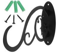 UKCOCO Halloween Witch Plant Hanging Hook, Outdoor Iron Wall Bracket for Hanging Baskets, Flower Pots, Lanterns, Bird Feeders - European Style Garden Plant Hanger for Patio and Garden