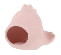 UKCOCO Hamster Ceramic Nest Summer Cooling House Cartoon Shaped Hideout for Pets Absorbent Easy to Clean for Dwarf Hamsters Guinea Pigs Durable Design for Comfortable Sleep and Activities