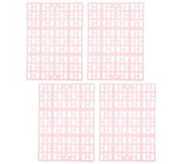 UKCOCO Hamster Foot Mats Bunny Cage Mats Splicable Strong Air Permeability for Living Room and Kitchen Floor Suitable for Guinea Pig and Rabbit