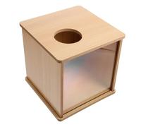 UKCOCO Hamster Sand Bath Box Transparent Digging Container for Pets for Chinchillas Guinea Pigs Gerbils Encourages Natural Burrowing Instincts and Provides Safe Space for Shy Animals