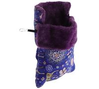 UKCOCO Hamster Sleeping Bed Cotton Pouch Small Animal Warm Nest Blue Deer Pattern L Size Pet Sleep Sack for Squirrels Sugar Gliders Ferrets Cage Accessories