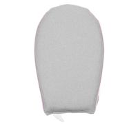UKCOCO Handheld Mini Ironing Board with Heat Resistant Sponge Cover, Ironing Mitt and Steamer Gloves Set, Grey Portable Steamery Accessory for Home Garment Care