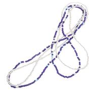 UKCOCO Handmade Glass Bead Bikini Waist Chain for Women, Lightweight and Comfortable Decorative Belly Chain, for Beach Travel and Dance Accessories