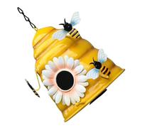 UKCOCO Hanging Bird House for Birds Stylish Outdoor Nesting Box for Garden Decoration Provides Warmth and Comfort for Parrots and Birdwatchers