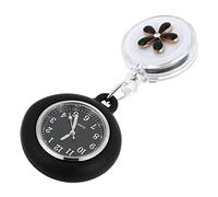 UKCOCO Hanging Pocket Watch for and Students Fob Watch Clip Cute Cartoon Design for Clothing Decoration for Christmas and Birthdays
