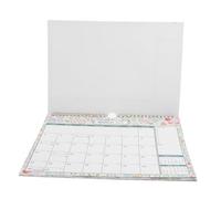 UKCOCO Hanging Wall Calendar Thick Spiral Binding Month Design with Large Note Blocks for Home Office Planning From January to June