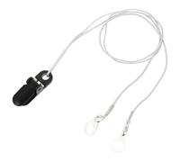 UKCOCO Hearing Aid Anti-lost Rope Nylon Lanyard for Adults, Portable Gray Hanging Strap for Behind-the-ear Hearing Amplifiers