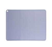 UKCOCO Heart-shaped Food-grade Silicone Pet Feeding Mat, Grey Non-slip Placemat for Dog and Cat Bowls, Waterproof Pet Food Mat for Easy Cleaning and Feeding Supplies