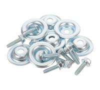 UKCOCO Heavy Duty Skid Plate Screw Kit with High Strength Washers for Universal Utv Frame Protection and Anti-Slip Mounting