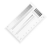 UKCOCO High Precision for Diameter Defect Measurement Flaw Detection Ruler with Visibility and Line Width Estimation Suitable for Precision Tasks and Measuring Spots