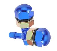 UKCOCO High Strength Aluminum Windshield Washer Spray Nozzles Fine Mist Spray for Even Cleaning Durable Car Front Wiper Washer Nozzles for Improved Visibility and Water Conservation