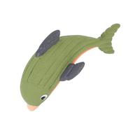 UKCOCO Interactive Dolphin Squeaky Dog Toy for Small Dogs Engaging Chew Toy Built Squeaker for Endless Fun and Bonding Latex Material for Playtime