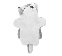 UKCOCO Interactive Gray Wolf Hand Puppet Plush Animal for Storytelling Role Play and Imaginative Play for Birthday and Early Education Activities Enhances Communication Skills and Parent