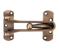 UKCOCO Interior Door Lock Reinforcement Latch Sturdy Security Lock for Swing Doors Vintage Style for Home Hotel Use Practical Design