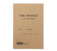 UKCOCO Invoice Book for Small Business with 2-Part Paper Receipts, 100 Pages, Streamlining Financial Reporting and Export Order Tracking for International Logistics
