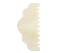 UKCOCO Jade Stone Comb for Scalp Shape Head Therapy Portable Hair Comb for Relaxation and Muscle Tension Relief for Women and Adults