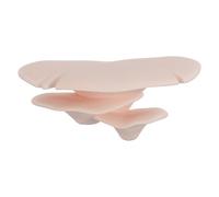 UKCOCO Jumping Spider Mushroom Shelf Terrarium Decor with Suction Cup Invisible Integration Plastic Platform for Breeding Enclosure Wild Habitat Simulation Khaki Mushroom Shape