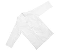 UKCOCO Kids Lab Coat Costume for Boys and Girls Long Sleeve White Scientist Coat Washable Children’s Dress-Up Clothes for School and Halloween