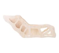 UKCOCO Ladder Sturdy Wood Pigs, Hamster Wooden and Pets Guinea Small for Pet for Safe Accessory Entertainment and Training, Beige Multi-functional Hideout and Climbing Habitat