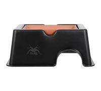 UKCOCO Large Ceramic Reptile Hideout with Humidifier Basin for Leopard Gecko and Ball Python Terrarium, Snake Feeder Cave and Lizard Shelter Tank Accessory for Amphibian Habitat Decor