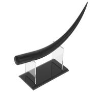 UKCOCO Large Eyelash Model Black Colour for Training with Realistic Lash Shape, Acrylic Material for Personal Practice and Salon Simulation Use