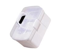 UKCOCO Large Nail Art Storage Box Cosmetic Case with Well-Made Pp Material and Convenient Carry Handle, for Manicure and Makeup Artists, Spacious Portable Makeup Storage Organizer