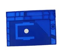 UKCOCO Large Silicone Magnetic Repair Mat Heat-Resistant Insulated Work for Electronics Computer and Mobile Device Repair User-Friendly Design Multiple Component Placement Areas