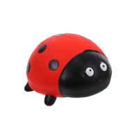 UKCOCO Latex Ladybug Squeaky Dog Toy for Chewers Teething and Playtime Companion for Interactive Fun and Exercise