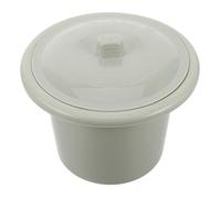 UKCOCO Leakproof Portable Urinal Pot with Lid, Plastic Adult Bedpan for Hospital and Camping, Spillproof Urine Container for Male and Female, Green Portable Chamber Pot