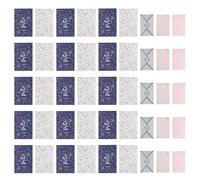 UKCOCO Letter Writing Paper Flower and Animal Printed Assorted Color 45pcs with Envelopes Set Includes 6 Sheets of Writing Paper and 3 Envelopes Per Style, Beautiful for Home Use